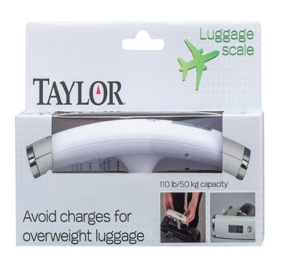 Taylor White Luggage Scale Taylor White Luggage Scale