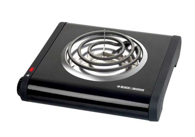 Black+Decker 1 burner Buffet Range Burner Black+Decker 1 burner Buffet Range Burner