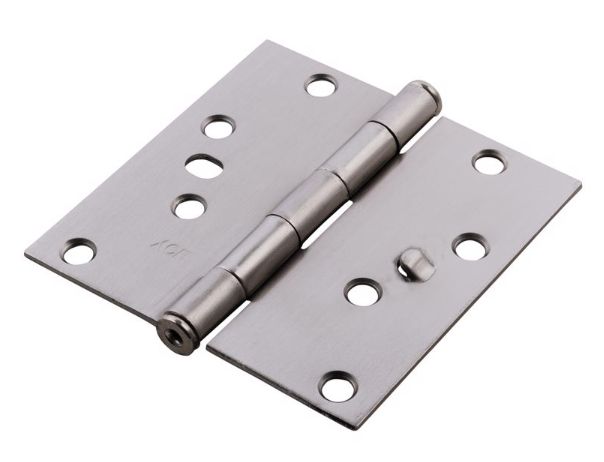 Ace 4 in. L Satin Nickel Residential Door Hinge 1 pk