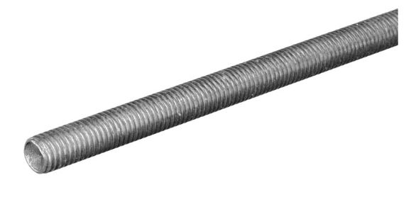 SteelWorks 1/4 in. D X 36 in. L Low Carbon Steel Threaded Rod