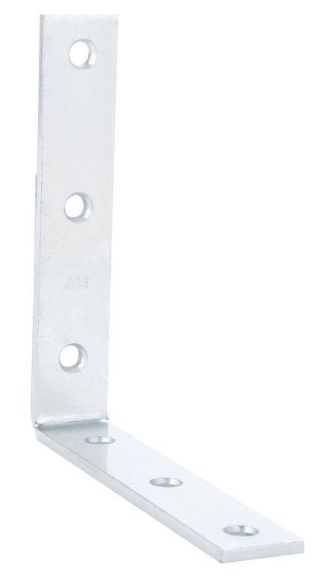 Ace 6 in. H X 1-/8 in. W X 6 in. D Zinc Inside L Corner Brace