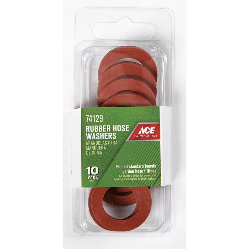 WASHR HOSE RUBBR 10/PK