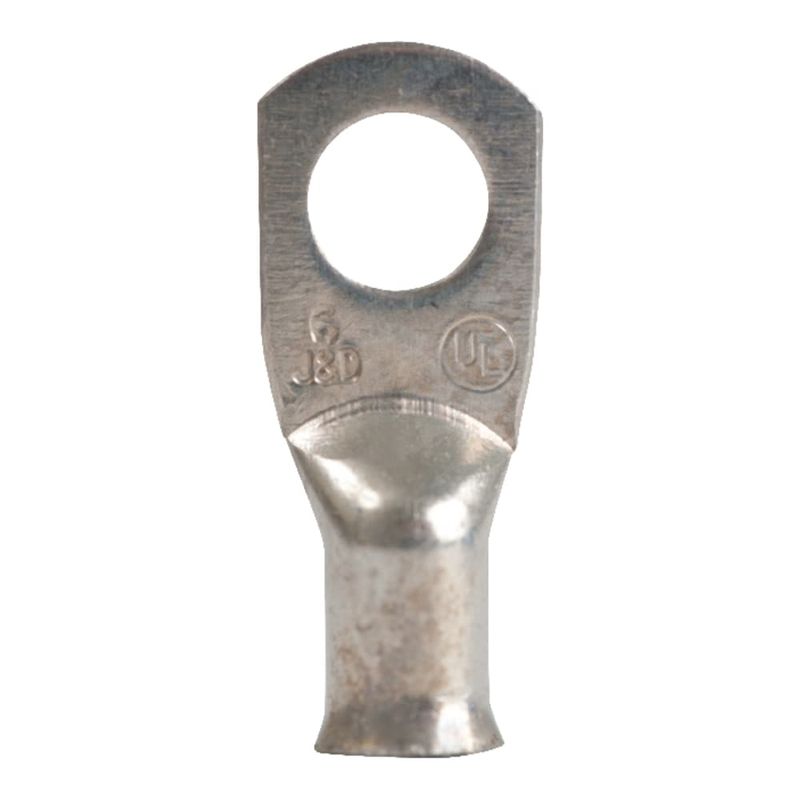 Gardner Bender Xtreme 6 Ga. Insulated Wire Electrical Lug Silver 2 pk