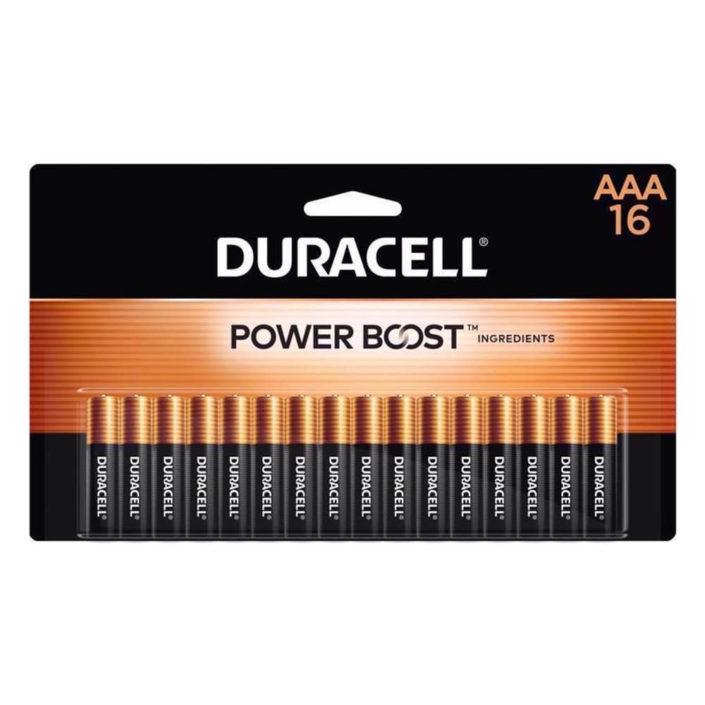 Duracell Coppertop AAA Alkaline Batteries 16 pk Carded Duracell Coppertop AAA Alkaline Batteries 16 pk Carded