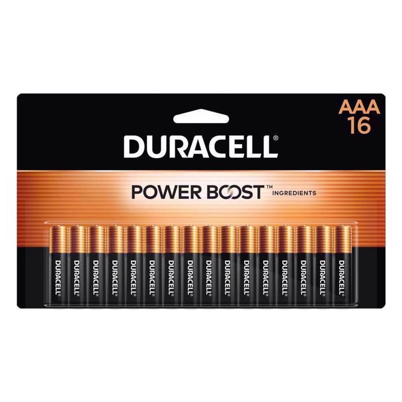 Duracell Coppertop AAA Alkaline Batteries 16 pk Carded Duracell Coppertop AAA Alkaline Batteries 16 pk Carded