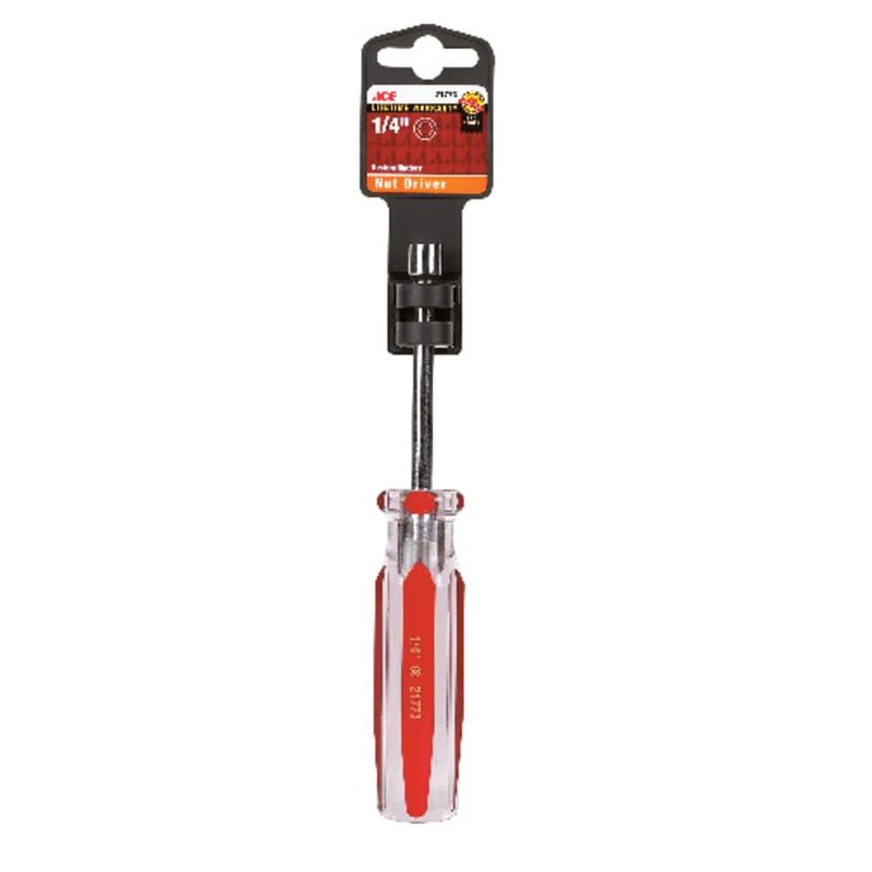 Ace 1/4 in. SAE Nut Driver 7 in. L 1 pc Ace 1/4 in. SAE Nut Driver 7 in. L 1 pc