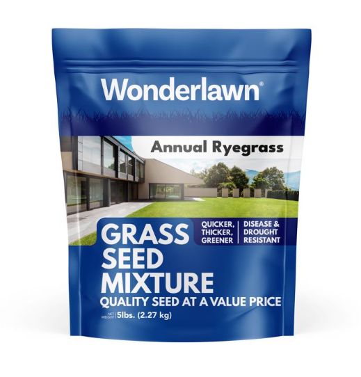 Barenbrug Annual Ryegrass Partial Shade/Sun Grass Seed 5 lb