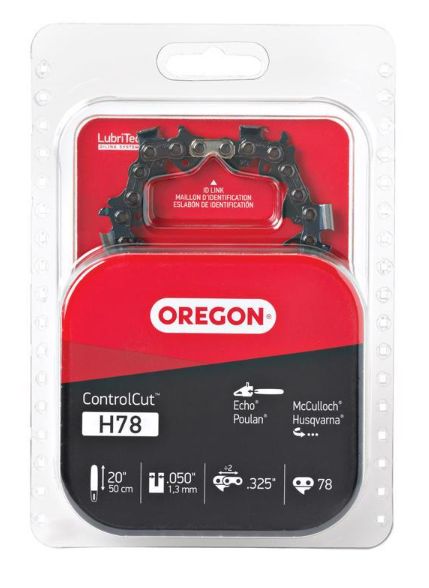 Oregon ControlCut H78 20 in. Chainsaw Chain 78 links Oregon ControlCut H78 20 in. Chainsaw Chain 78 links