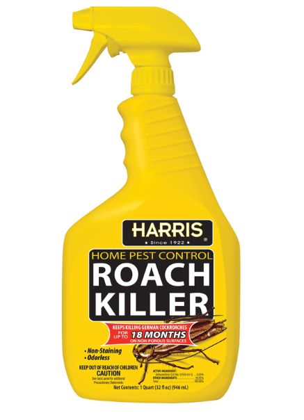 Harris Home Pest Control Roach Killer Liquid 32 oz