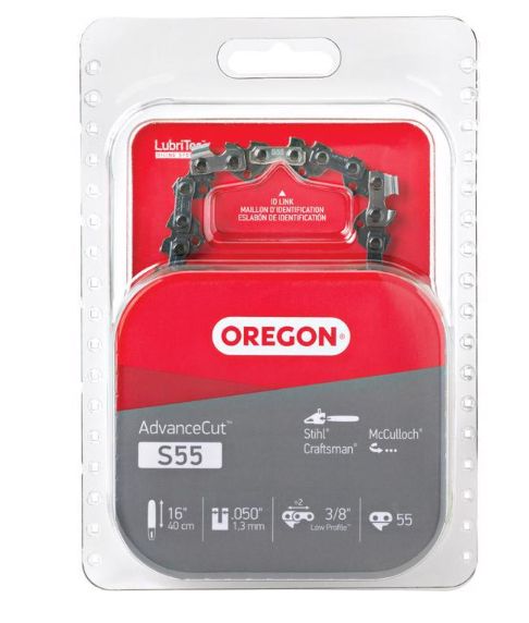 Oregon AdvanceCut S55 16 in. Chainsaw Chain 55 links