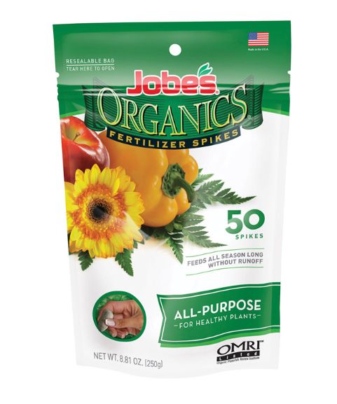Jobe's Organic Spikes All Purpose Plant Food 50 pk