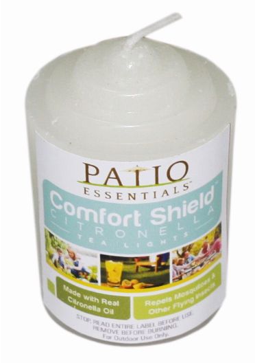 Patio Essentials Citronella Candle For Mosquitoes/Other Flying Insects 2.4 oz