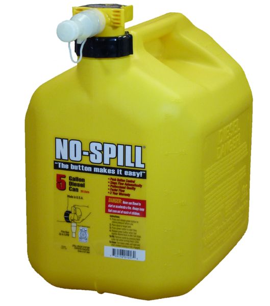 No-Spill Plastic Diesel Can 5 gal No-Spill Plastic Diesel Can 5 gal