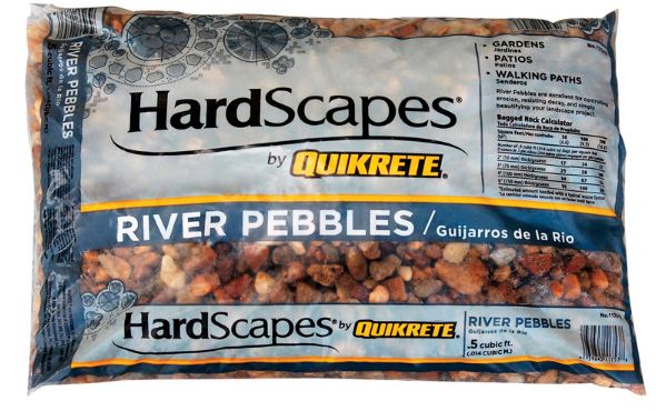 Quikrete HardScapes Assorted Decorative Pebble Decorative Stone 0.5 cu ft 50 lb