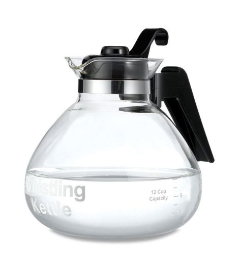 Medelco Clear Glass 6 pt Tea Kettle