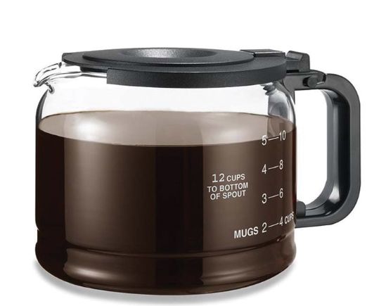 Medelco Cafe Brew Clear Glass Carafe