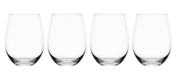 Lifetime Brands Mikasa 18 oz Clear Glass Lana Stemless Wine Glass Lifetime Brands Mikasa 18 oz Clear Glass Lana Stemless Wine Glass