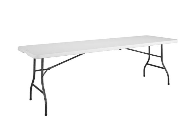 Cosco Casual 30 in. W X 96 in. L Rectangular Folding Buffet Table