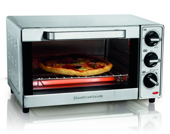 Hamilton Beach Stainless Steel Silver Toaster Oven 8.7 in. H X 11.5 in. W X 15 in. D