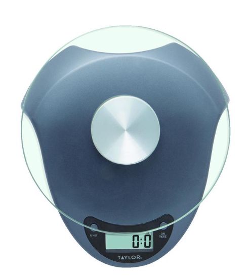 Taylor Silver Digital Food Scale 11 lb Taylor Silver Digital Food Scale 11 lb