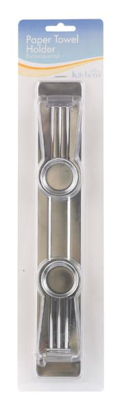 Fox Run Stainless Steel Paper Towel Holder 1 in. H X 0.3 in. W X 15.6 in. L