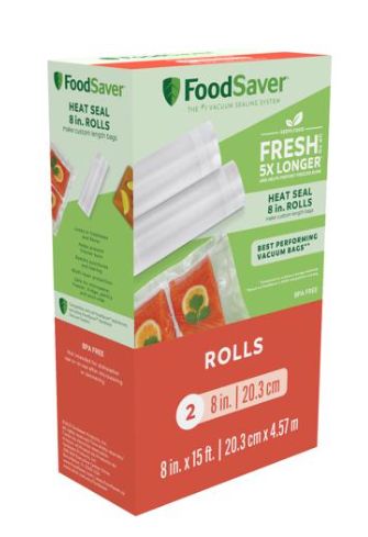 FoodSaver Clear Vacuum Sealer Roll 2 pk FoodSaver Clear Vacuum Sealer Roll 2 pk
