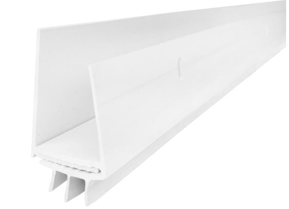 M-D Building Products White Vinyl Under Door Seal For Doors 36 in. L X 1.5 in. M-D Building Products White Vinyl Under Door Seal For Doors 36 in. L X 1.5 in.