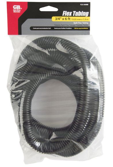 Gardner Bender 6 ft. L Black Polyethylene Flex Tube