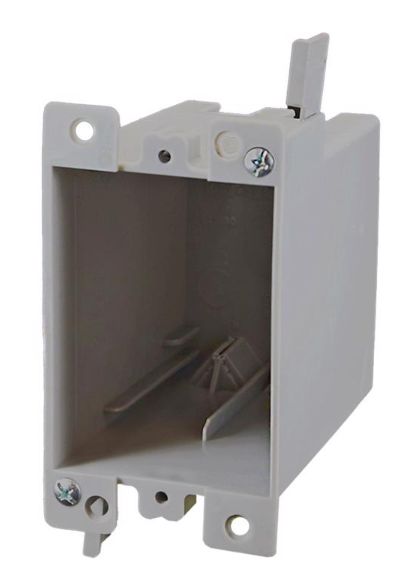 EZ Box PVC Electrical Box 21.0 Cu In 1 Gang