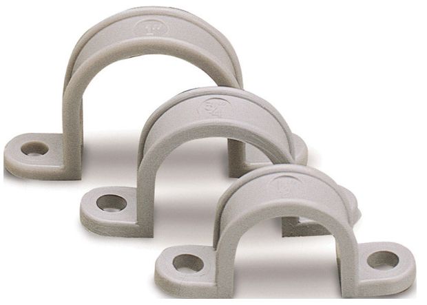 Gardner Bender 1 in. D Plastic Conduit Strap 10 pk
