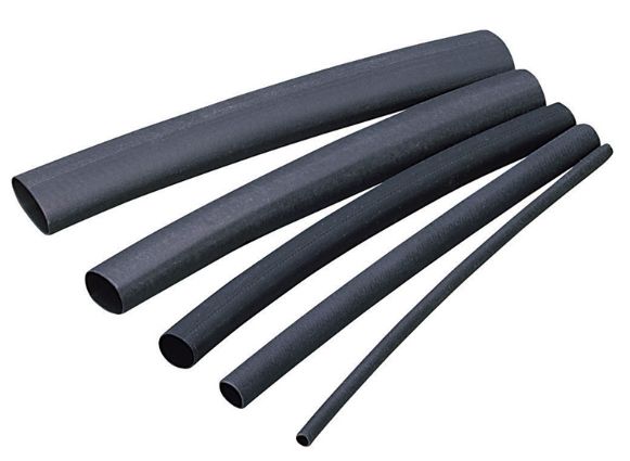 Gardner Bender 3/32 in. D Heat Shrink Tubing Black 8 pk