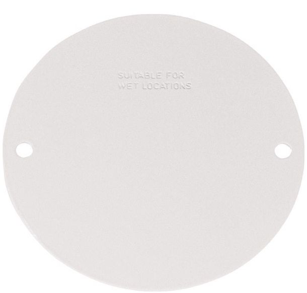 Sigma Engineered Solutions Round Stamped Steel 4.13 in. H X 4.13 in. W Flat Box Cover Sigma Engineered Solutions Round Stamped Steel 4.13 in. H X 4.13 in. W Flat Box Cover