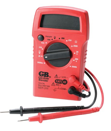 Gardner Bender 500/600 V Digital Multimeter Gardner Bender 500/600 V Digital Multimeter