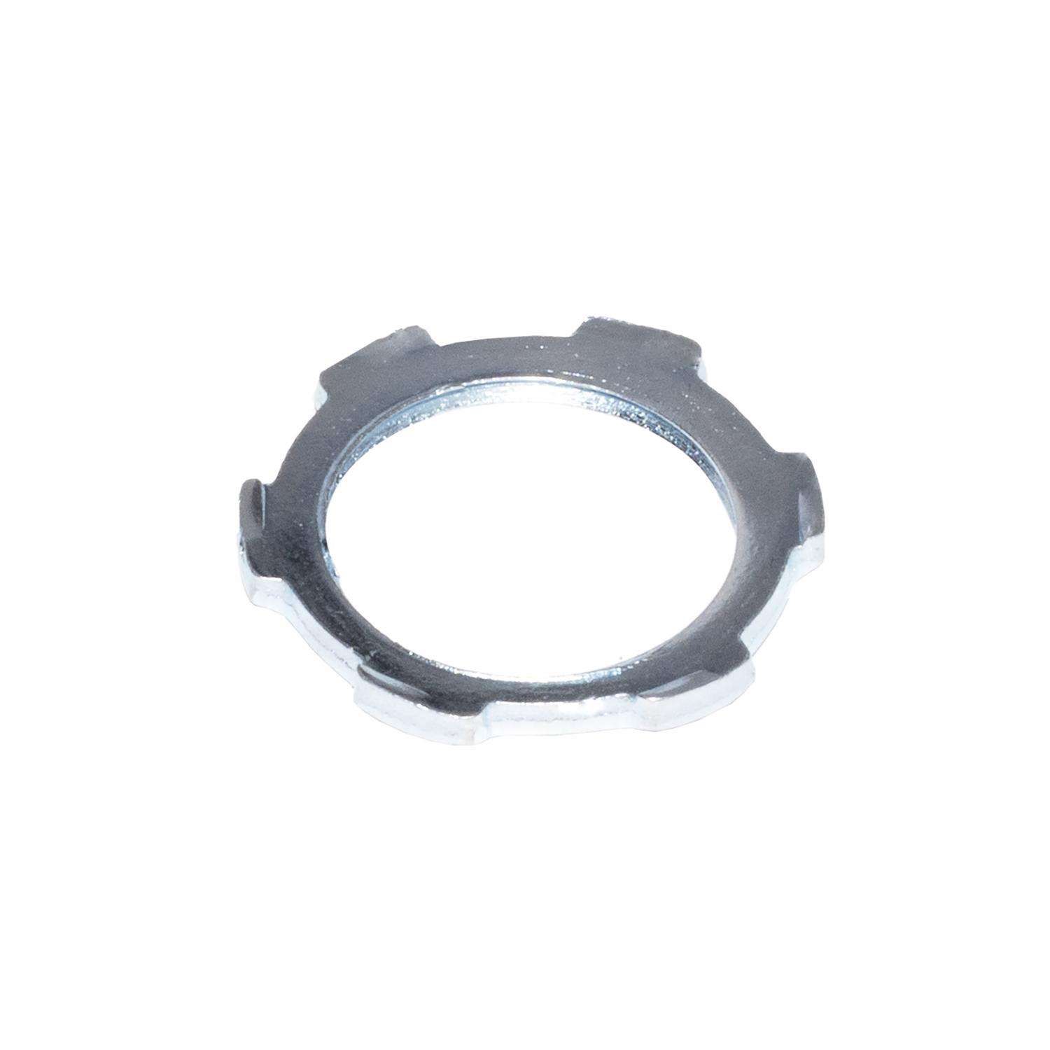 Sigma Engineered Solutions ProConnex 1-1/2 in. D Zinc-Plated Steel Electrical Conduit Locknut For Ri