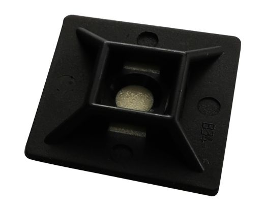 Steel Grip 1 in. L Black Cable Tie Base Mount 5 pk Steel Grip 1 in. L Black Cable Tie Base Mount 5 pk