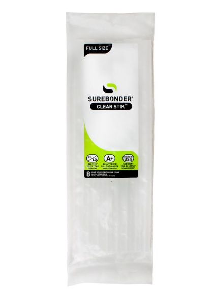 Surebonder 0.41 in. D X 10 in. L All Purpose Glue Sticks Clear 8 pk