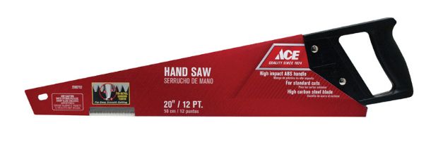 Ace 20 in. High Carbon Steel Tool Box Saw 12 TPI Fine 1 pc Ace 20 in. High Carbon Steel Tool Box Saw 12 TPI Fine 1 pc