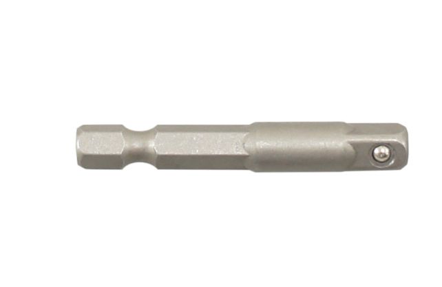 Best Way Tools Hex/Square 1/4 in. X 2 in. L Socket Adapter Carbon Steel 100 pc