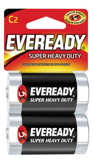 BATTERY HVY DTY C 2PK