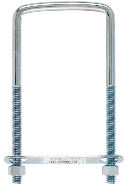 BOLT U SQ 3/8"X3"X6"