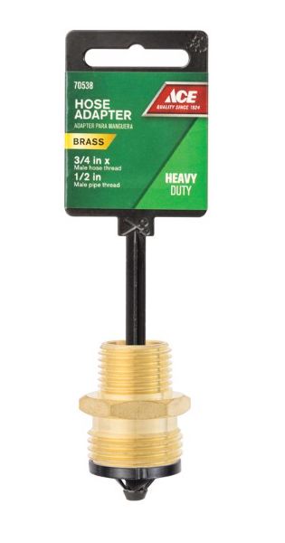 COUPL BRS3/4MH-1/2MP ACE COUPL BRS3/4MH-1/2MP ACE