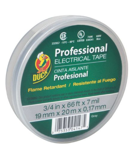 ELETRCL TP 3/4"X66' GRAY