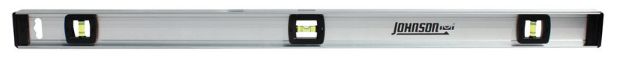 Johnson 36 in. Aluminum I-Beam Level 3 vial