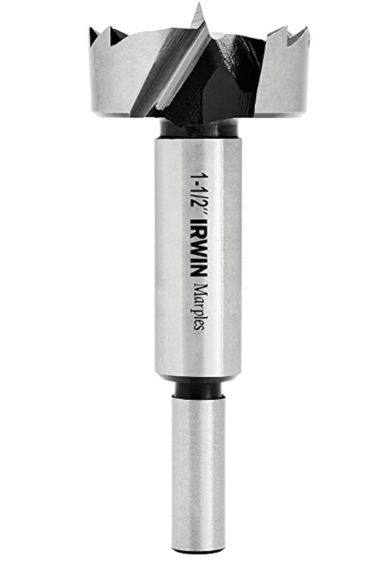 Irwin Marples 1-1/2 in. X 4 in. L Carbon Steel Forstner Drill Bit Round Shank 1 pc