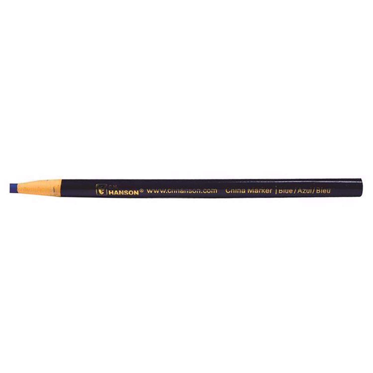 C.H. Hanson 6.8 in. L China Marker Blue 1 pc C.H. Hanson 6.8 in. L China Marker Blue 1 pc