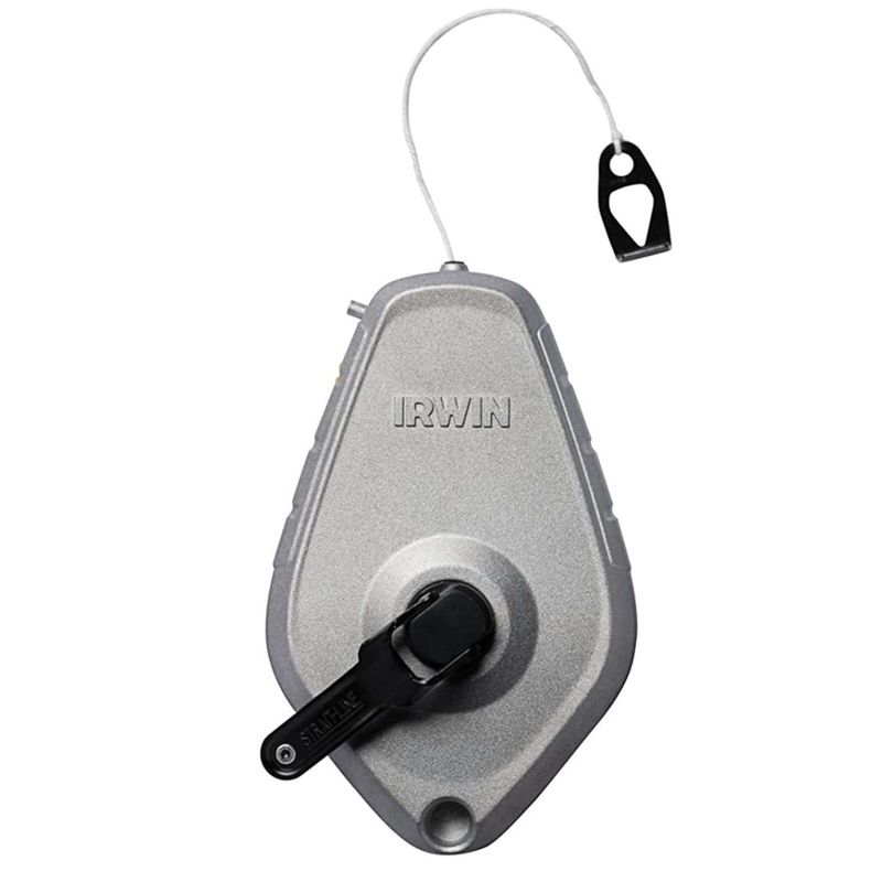 Irwin Strait-Line 2 oz Gray Fast Retrieve Chalk Line Reel 100 ft. Yellow Irwin Strait-Line 2 oz Gray Fast Retrieve Chalk Line Reel 100 ft. Yellow