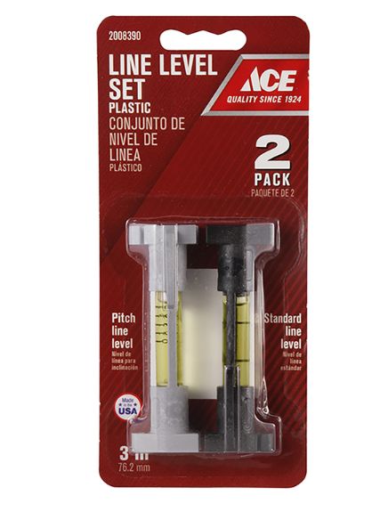 Ace 3 in. Line Level Set 1 vial Ace 3 in. Line Level Set 1 vial