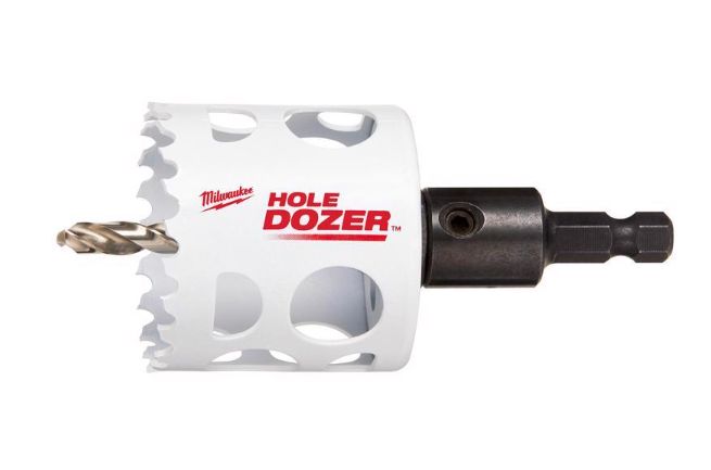 Milwaukee Hole Dozer 2 in. Bi-Metal Hole Saw with Arbor and Pilot Bit 1 pk