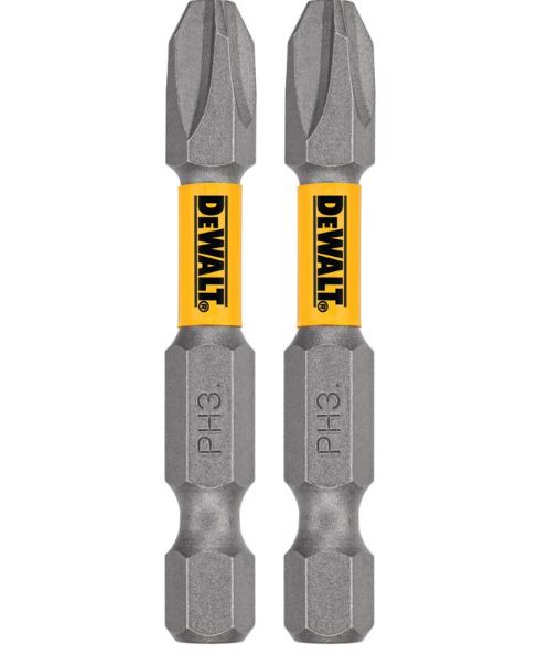 DeWalt Max Fit Phillips #3 X 2 in. L Screwdriver Bit Set Steel 2 pk