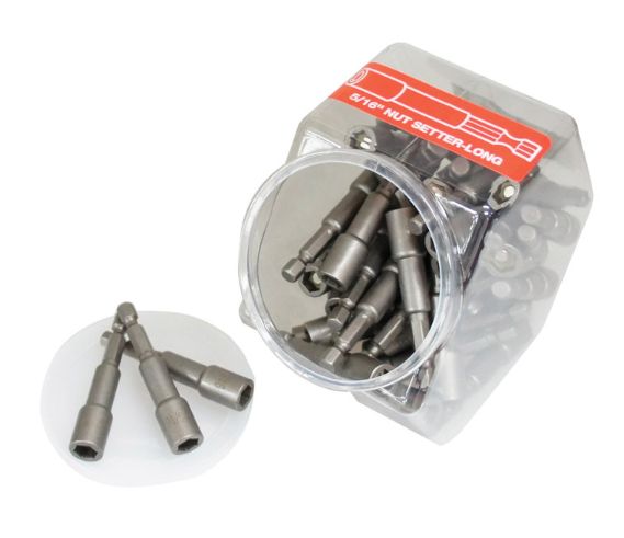 Best Way Tools 5/16 in. X 2-9/16 in. L Steel Magnetic Nut Setter 1 pk